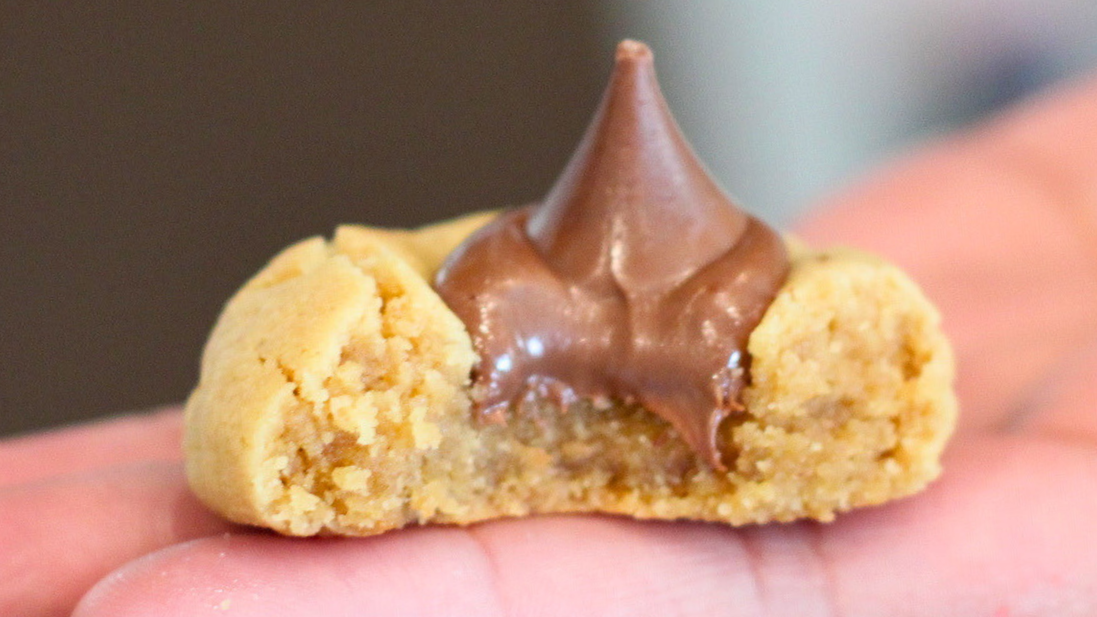 Hershey’s Kiss Peanut Butter Cookies